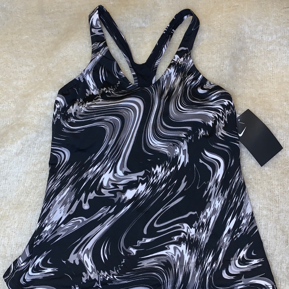 NWT Nike racer tankini size small